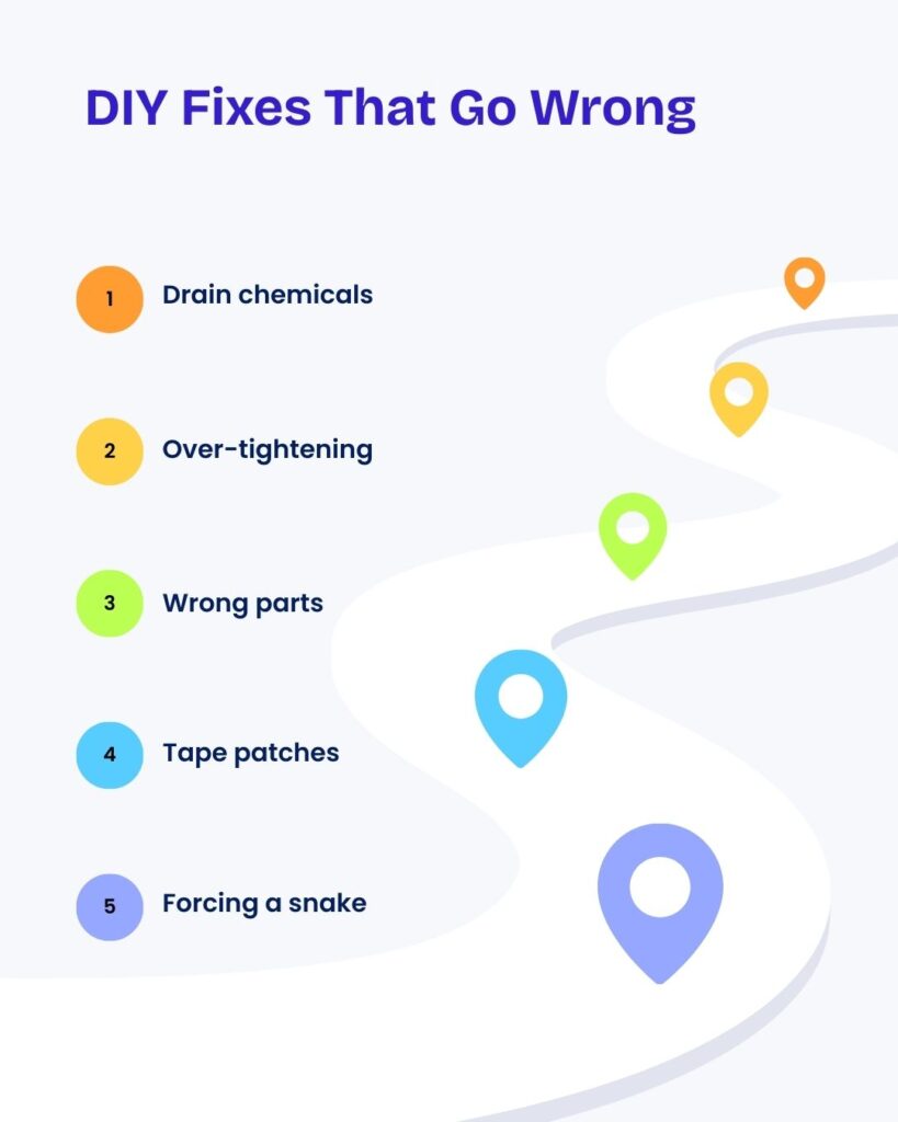 DIY plumbing fixes west orange nj